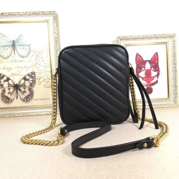 

new brand genuine leather crossbody bag famous designer women small bag lady zipper bag 550155