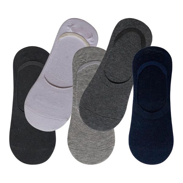

cotton men socks casual colorful short ankle socks male summer invisible, Black
