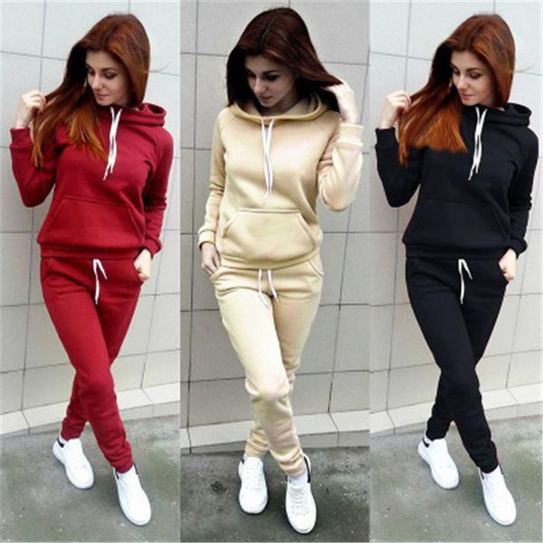 

women tracksuit yvlvol pink women two piece set for autumn spring tracksuit women set streetwear 2019, Gray