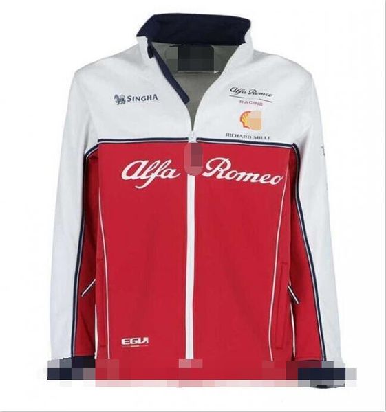 

f1 formula one куртка 2019 alfa romeo кими райкконен спортивный костюм ветрозащитный и тепло