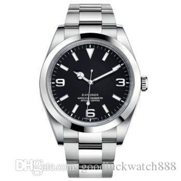 

2019 luxury bp wristwatches explorer 214270 39mm stainless steel asia 2813 movement automatic mens watch watches, Slivery;brown