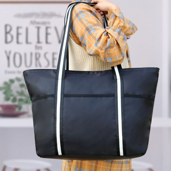 

storage storage oxford cloth shoulder hongxin 2020 new simple mommy bag waterproof oxford cloth portable shoulder travel bag