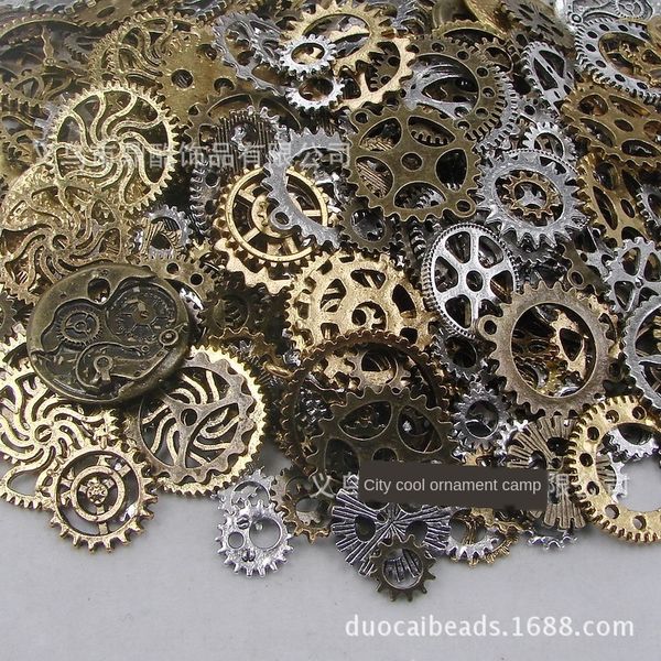 

steam punk new mixed handmade steam punk gear new mixed diy gear accessories diy handmade accessories, Silver