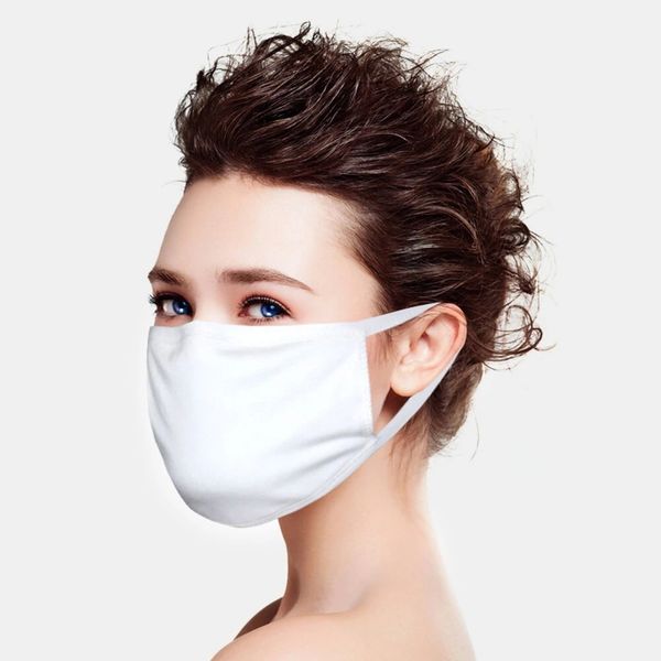 

10pcs reusable cotton dust-proof breathable mask three-dimensional cutting soft comfortable