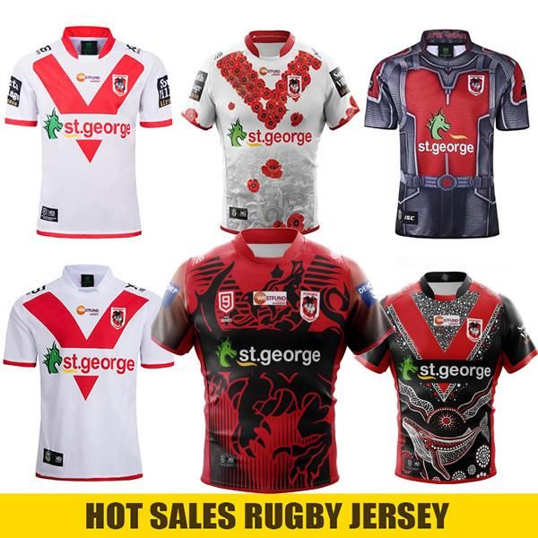 

2020 st george illawarra dragons nines jersey commemorative indigenous rugby jerseys shorts marvel australia nrl rugby league jerseys, Black;gray