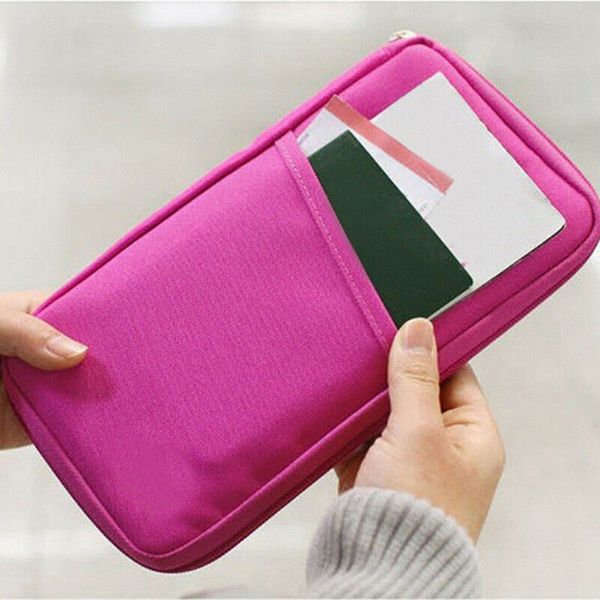 

Cyber Monday Travel Storage Passport Cover OrganizerMoney Bag Multifunction Credit ID Card Holders Cash Wallet Business Card Holder