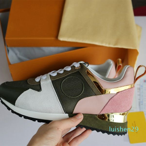 

2018 new luxury leather casual shoes women designer sneakers men shoes genuine leather fashion mixed color original box lttl29, Black