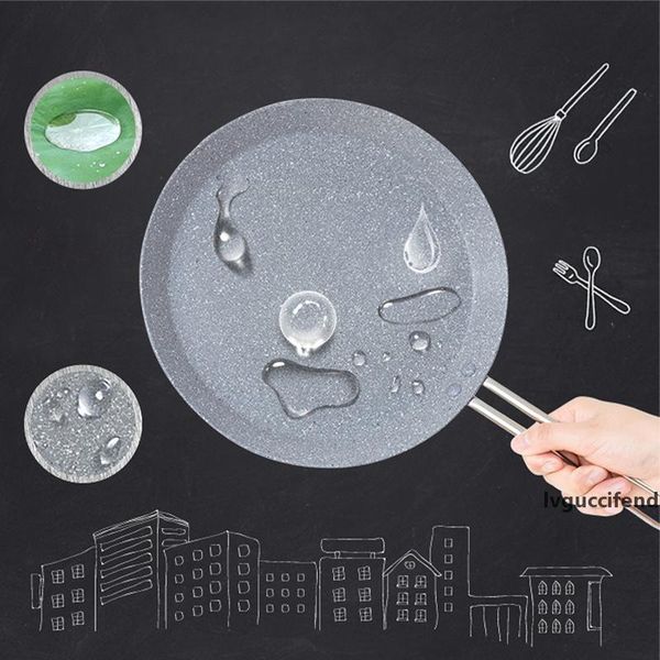 

aluminum alloy 20 /24 /28 cm frying pan non -stick pans no oil -smoke melaleuca cake pancake maker fry pan bakeware cooking tools