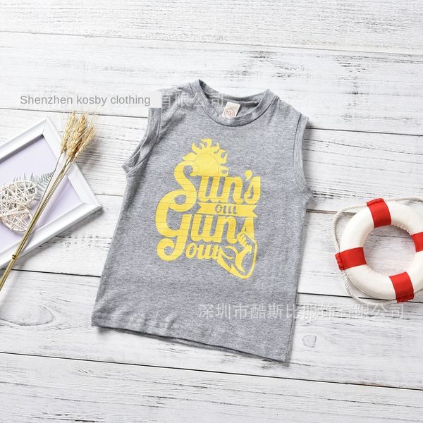 

ins children's personalized letter pattern ins children's personalized letter pattern t-shirt clothing clothing t-shirt, Blue