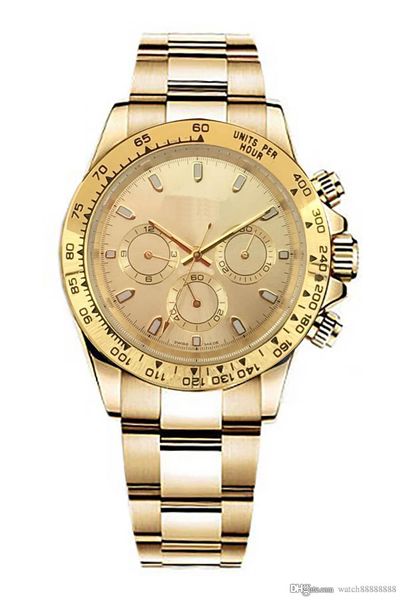 

x177 designer watches the master design movement watches luxury watch 40mm dial 116508, 116528 series watches, gold case, Slivery;brown