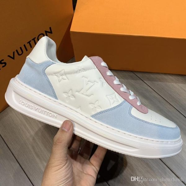 

breathable rivoli sneaker men shoes new arrival fashion design luxury shoes comfortable lace -up casual men shoes chaussures pour hommes, Black