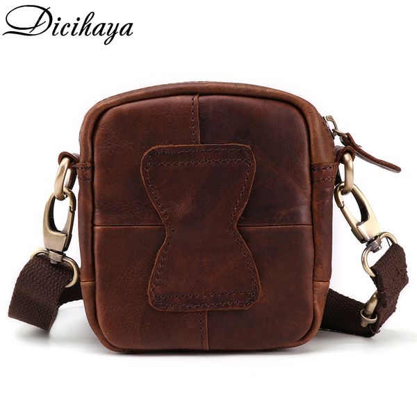 

2020 newgenuine leather crossbody men messenger bag male small man flap fashion shoulder bags men's travel new handbags