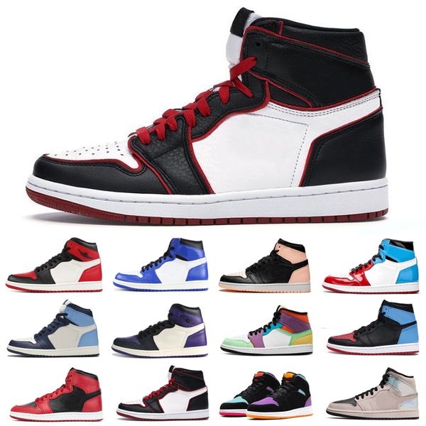 

new arrival 1 1s og men women basketball shoes bred toe tie dye chunky dunky varsity red mens high jumpman sneakers sports trainers