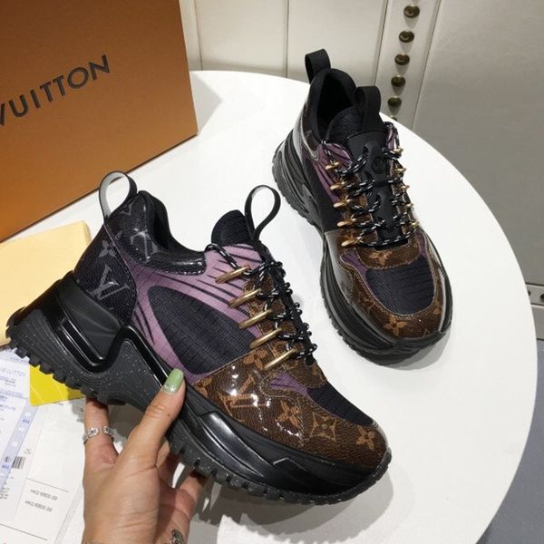 

054 new designer luxury women's casual fashion shoes, women's outdoor casual shoes, high-quality materials, with original box, Black