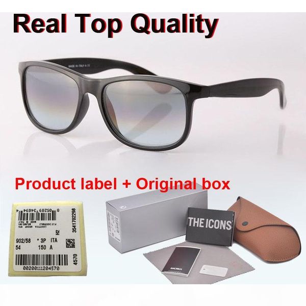 

brand designer sunglasses men women plank frame g15 gradient glass lenses oculos de sol with retail cases and label, White;black