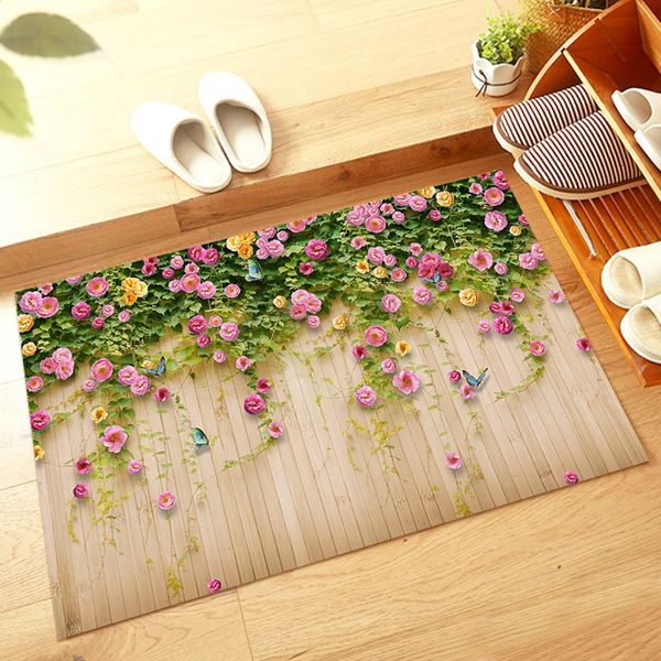 

tailable 3d пол ковровое покрытие двери коврик дверь гостиной коридор дома нескользящей ковер спальни