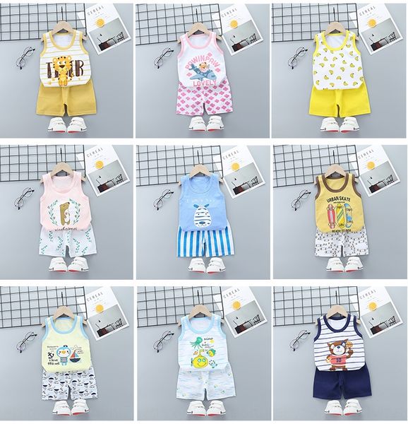 

20 летних детских хлопка дети жилет костюм чжун его щипцы жилет без рукавов и шорт шорт двухсекционной мужчины женщина сокровища, Blue