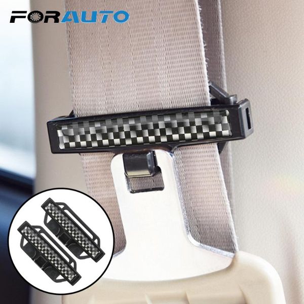 

forauto 1 pair car seat belt clip car safety belt clip clamp suitable for 0-53mm seat belts ser buckle universal car-styling