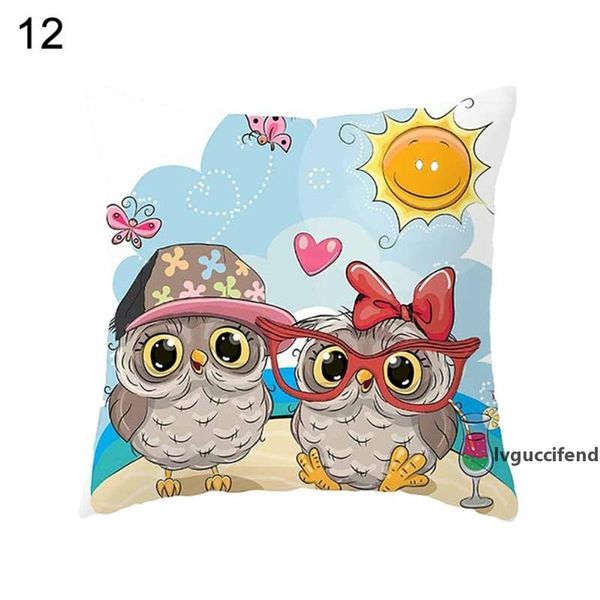 

pillow case owl animal nordic style creative idea cushion car sofa many style cover popular factory direct selling 4jz p1