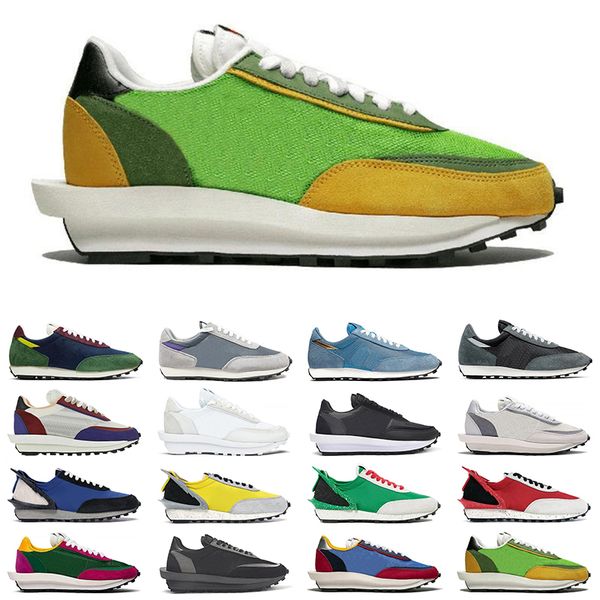 

зеленый мульти daybreak ldv вафельный chaussures мужчины женщины открытый кроссовки белый нейлон summit white мужские кроссовки sports разме