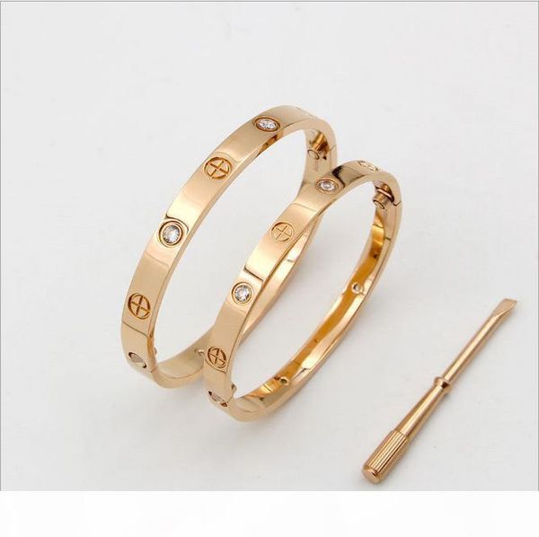 

2020 316l stainless steel cross design punk bangle with screwdriver for man and women jewelry ps5203, Black