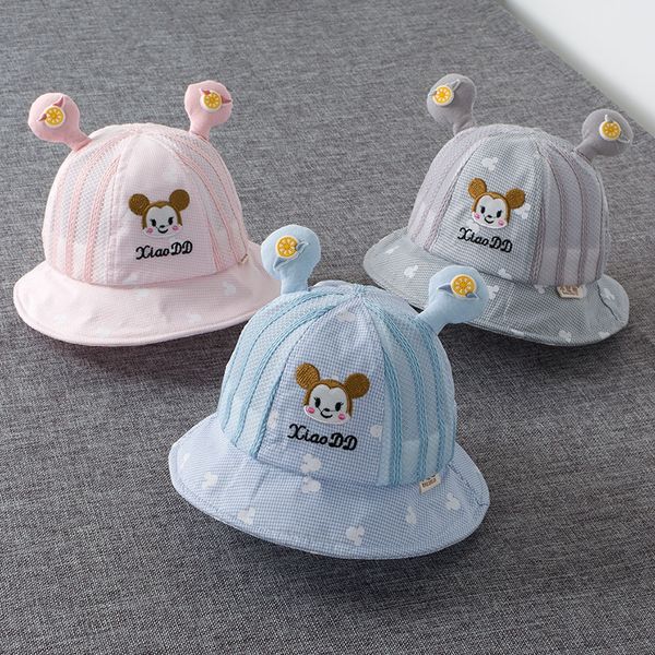 

fisherman крышки крышки младенца милого ребенок рыбак летом детские вс вс шляпу чистая детская шапка, Yellow