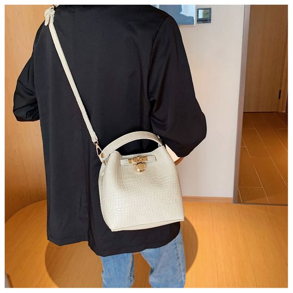 

fashion composite bag leather crossbody female bags handbags shoulder designer bag lady's pu women small brand 2020 bucket atrxl, Red;black