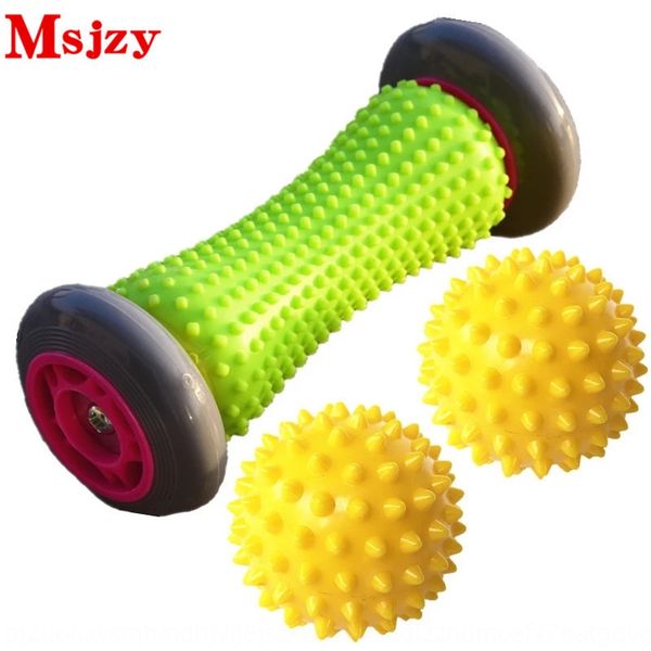 

gcsha foot three-piece set muscle relaxation conjoined fascia ball massage massage hedgehog yoga foot acupuncture point shoulder and neck me