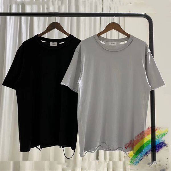 

oversized do oldreal pics dongguan_ss hole t shirt men women solid color loose t-shirt tees, White;black