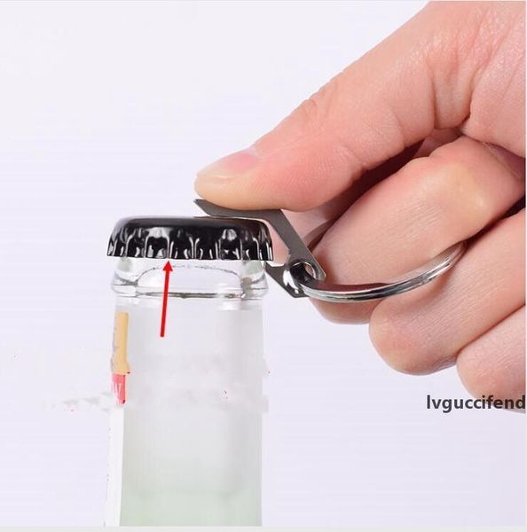 

edc mini bottle opener portable opener with keychain tools outdoor edc camping equipment pocket lightweight tools lxl1229l