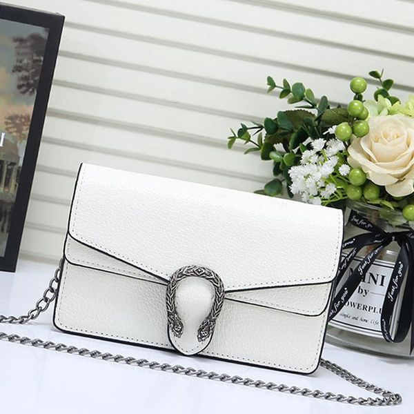 

womens leather shoulder bags drop ship simple style small flap lady crossbody bag women fashion classic chain messenger bags