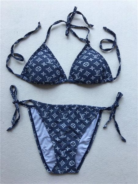 

lady women bikinis with branded patterns summer brand swimwear for lady designer bathing suit one-piece suit backless beachwear s-xl, White;black