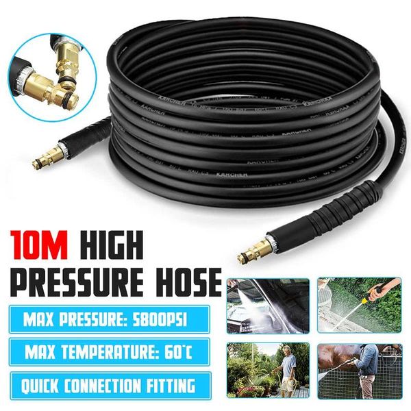 

10m high pressure washer water cleaning hose pure copper for k k2 k4 k5 car wash