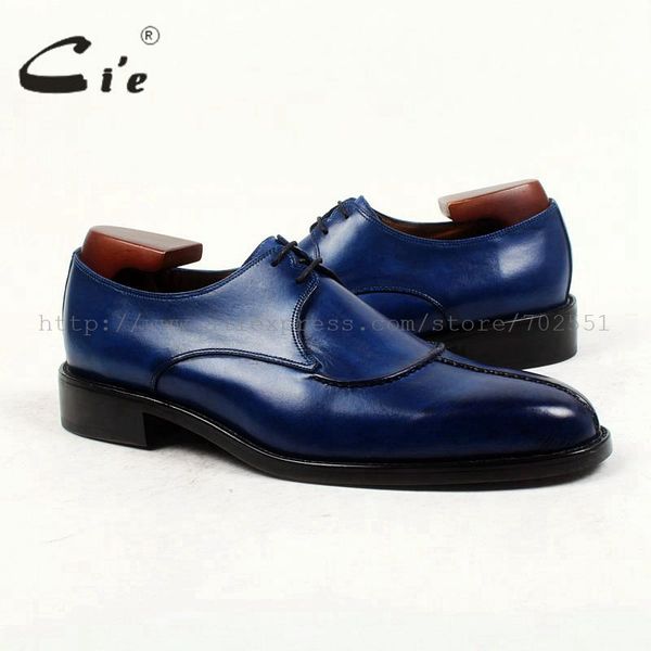

cie round toe bespoke men leather shoe custom handmade men shoe 100%genuine calf leather outsole breathable d132, Black