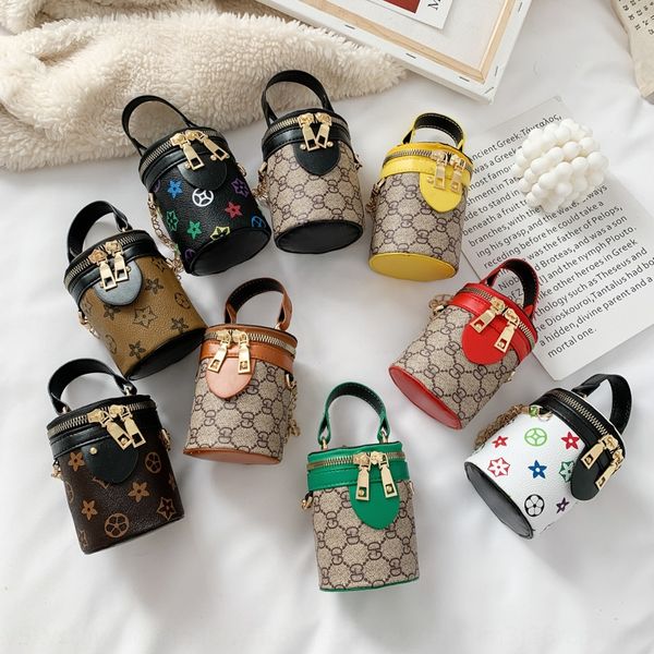 

children's tong bao shoulder 2020 new korean style girl slanting bag fashion chain mini shoulder bag coin purse
