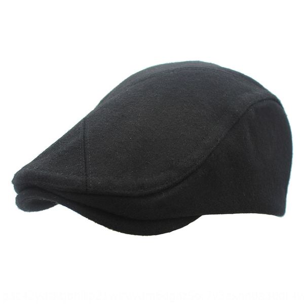 

sunny woolen mao mao beret fur beret cap wool forward cap hat winter hat, Blue;gray