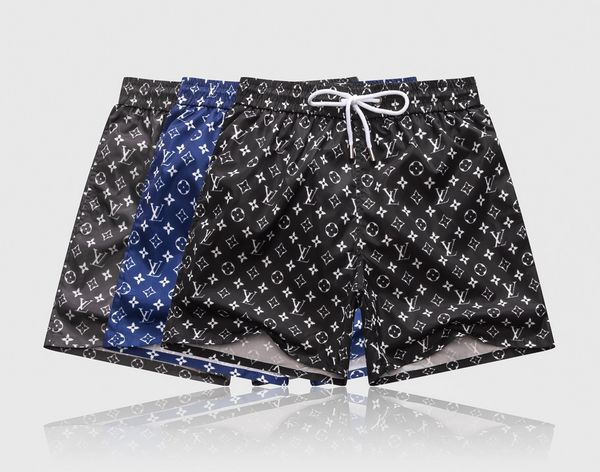 

2020 mens designer waterproof fabric summer men shorts clothing swimwear nylon beach pants swimming board shorts, White;black
