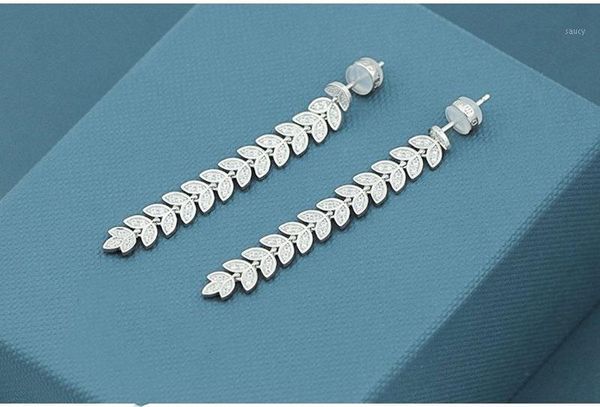 

petal fringed earrings jewelry earrings s925 sterling silver for women jewelry fashion christmas birthday party gift1