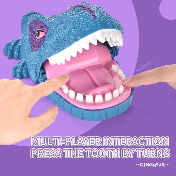 

funny bite finger gags toy dinosaur mouth biting finger toys interactive family party novelty game for kid animal gift 02