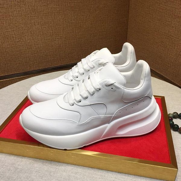 

new arrival oversized runner mens shoes sports luxury outdoor walking comfortable lace -up design mens shoes manner schuhe, Black