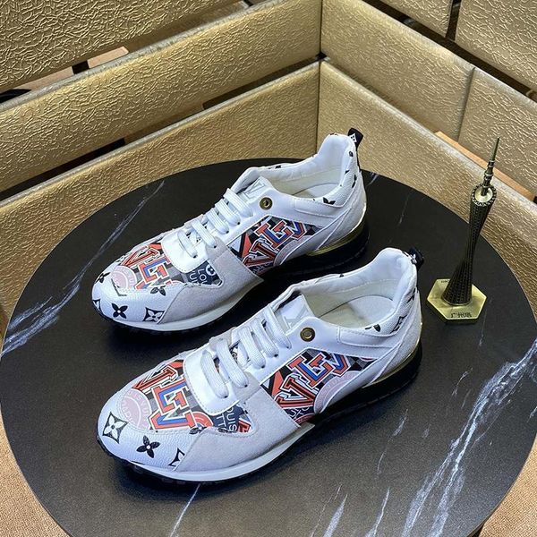 

2020x роскошный дизайн моды напечатаны высококачественные кожаные спортивные туфли диких дышащая мужская повседневная обувь мужская обувь ба, Black