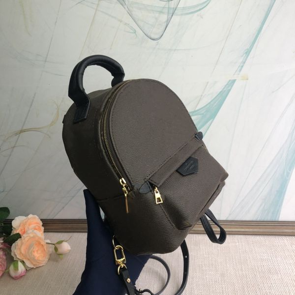 

women palm springs mini backpack genuine children backpacks women printing leather mini women backpack mini size 2 colors