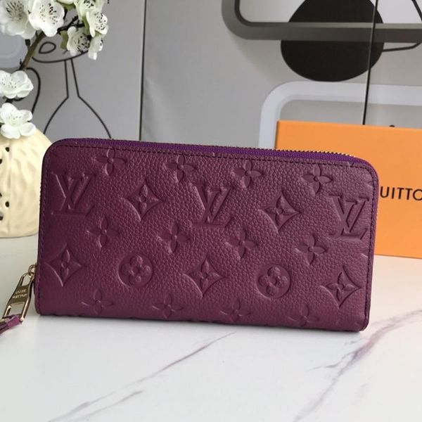 

simple style wallet women leather long wallet money coin pocket card holder zipper purse lady wallet purses handbag fast delivery sale