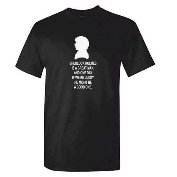 

Unisex Sherlock Holmes tshirt Sherlock Homes great man geek Cumberbatch gift