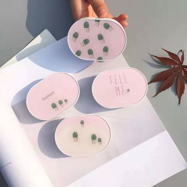 

нового изма простого холодного стиля кактус розовых красоты ученик пара новый исм невидимый двойной ящик невидимый двойной ящик, Blue