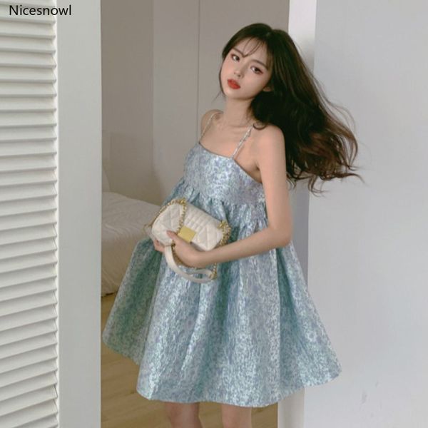 

new korean spaghetti strap women dress 2020 summer new bling party night female dresses a-line backless vestidos femme, Black;gray
