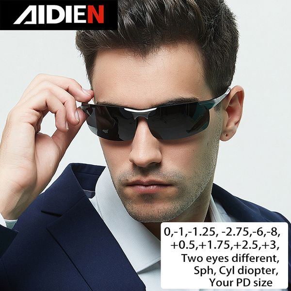 

myopia sunglasses diopter sph -0.5 -1 -1.5 -2 -2.5 -3 -3.5 -4 -4.5 -5 -5.5 -6.0 cyl men drive polorized prescription sun glasses t200103, White;black