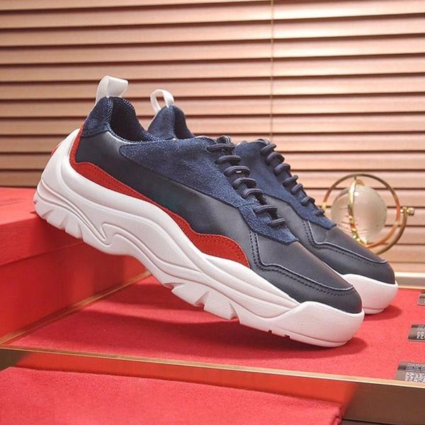 

new arrival mens shoes drop ship comfortable vintage footwears lace -up luxury casual mens shoes gumboy calfskin sneake, Black