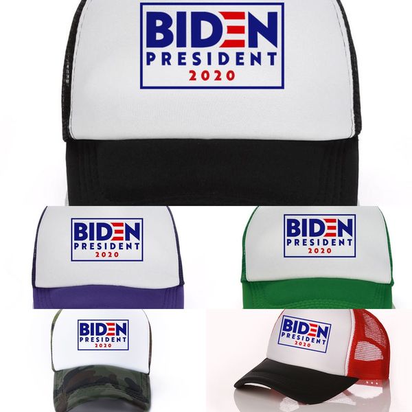 

dq02p 16 biden president 2020 baseball cap casquette letters usa mesh hat summer visor caps outdoor sports hats print election cap co, Blue;gray