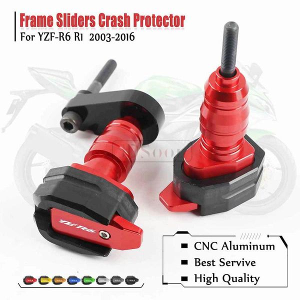 

for yzf-r6 yzf r6 2006-2008 2012-2020 motorcycle falling protection frame slider fairing guard anti crash pad protector